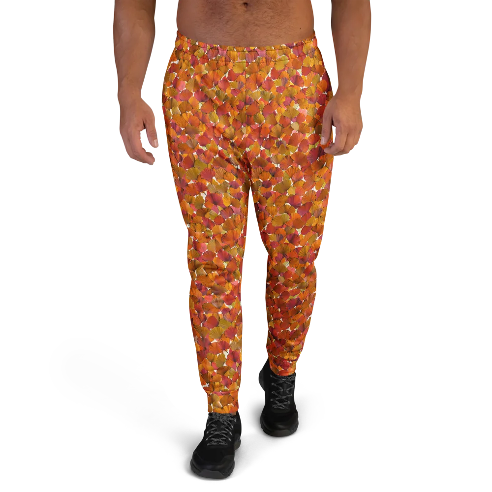 Autumn Fanfall on Men's Joggers — Front