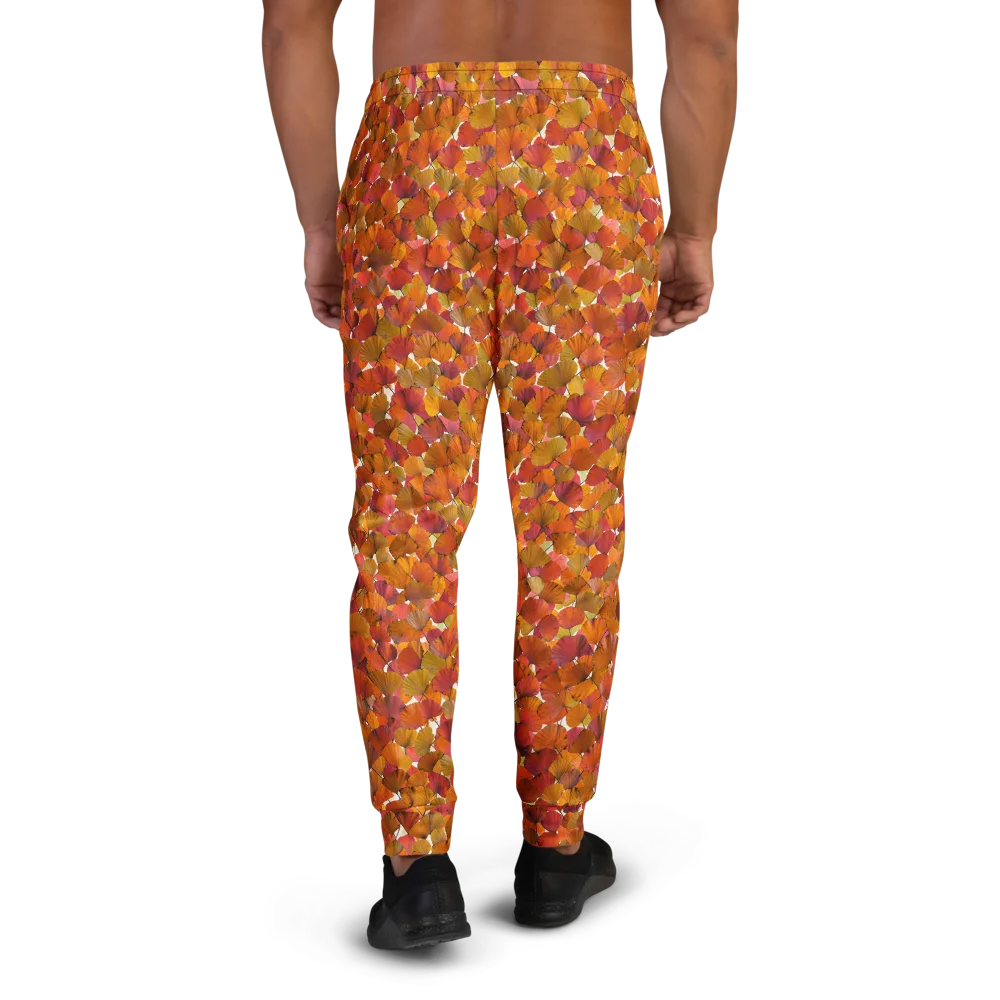 Autumn Fanfall on Men's Joggers — Back