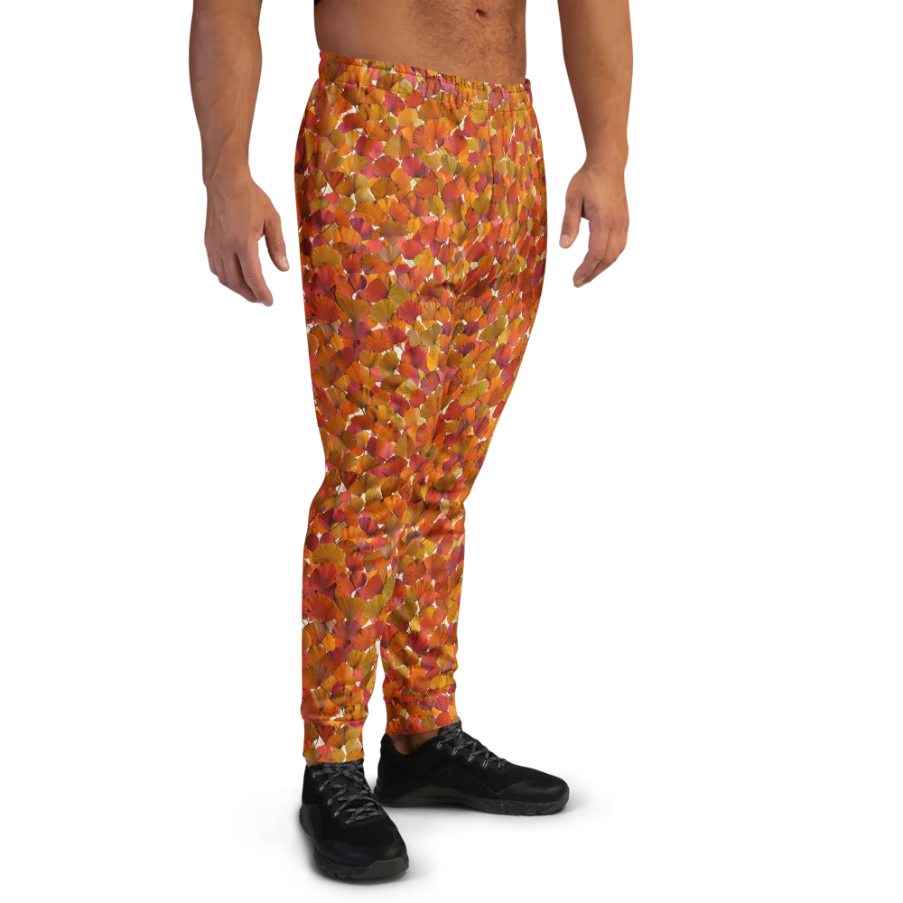 Autumn Fanfall on Men's Joggers — Right