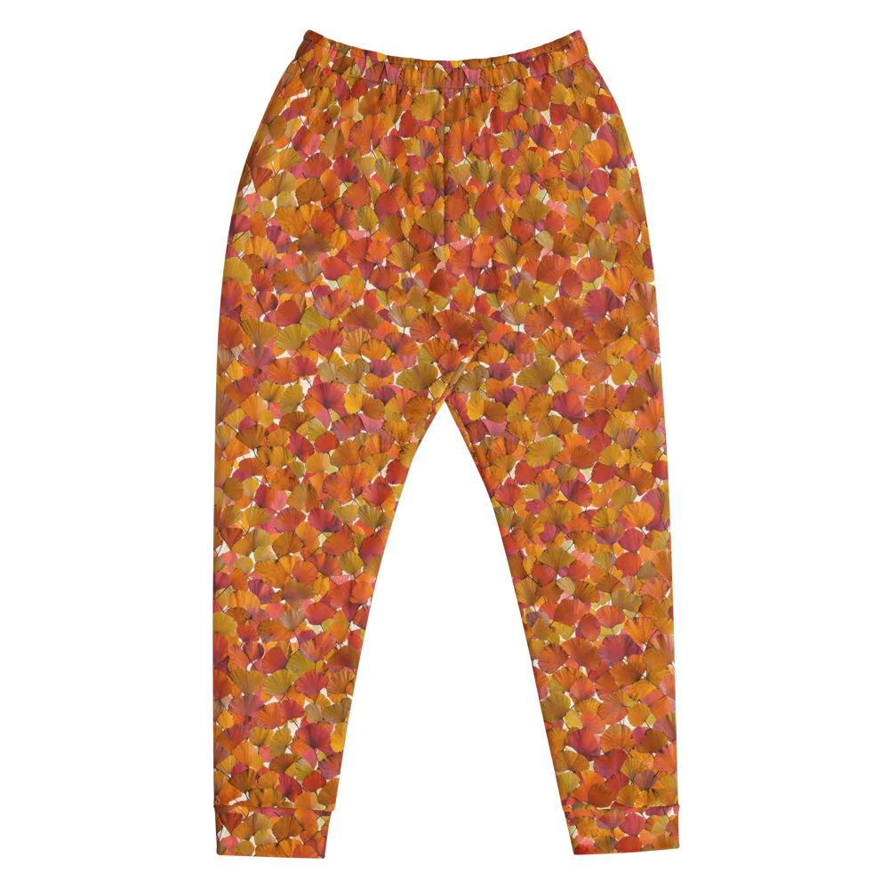 Autumn Fanfall on Men's Joggers — Front