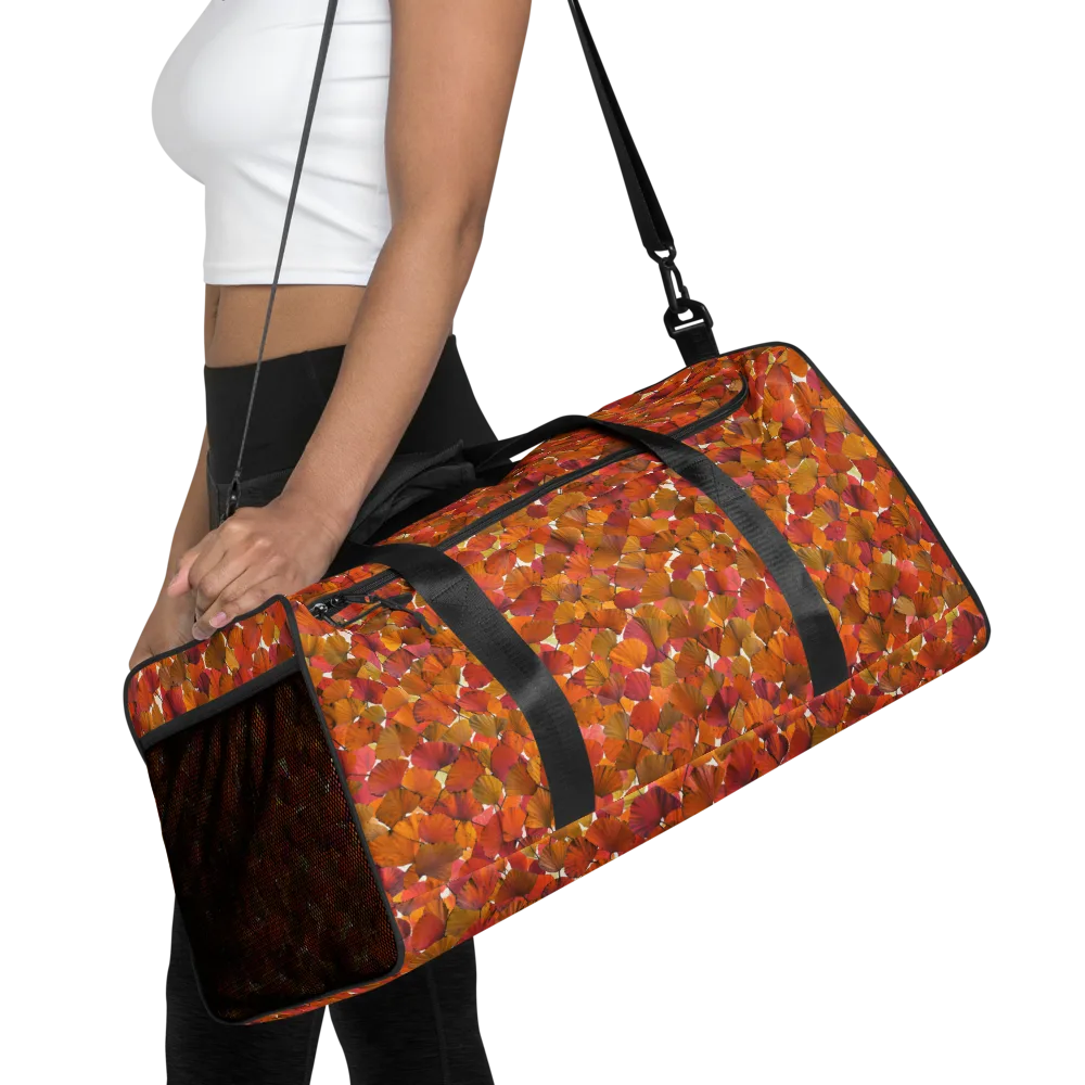 Autumn Fanfall on Duffle Bag — Front