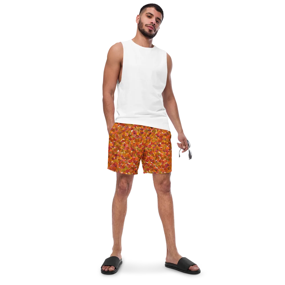 Autumn Fanfall on Swim Trunks — Front