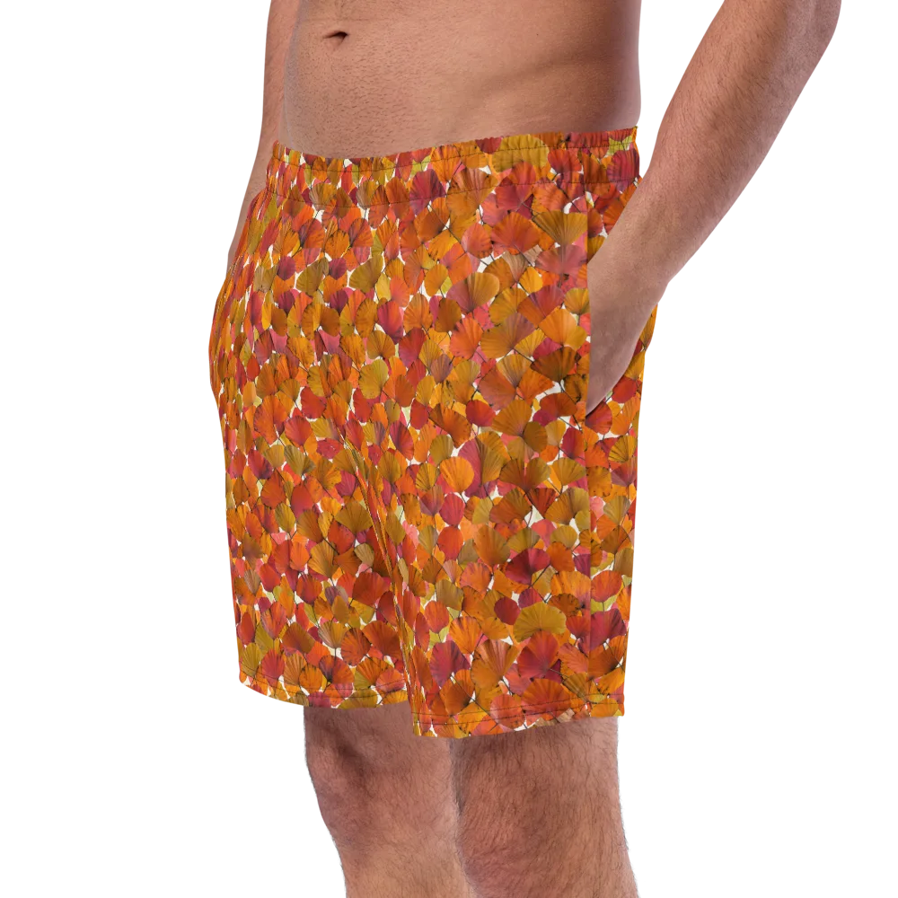 Autumn Fanfall on Swim Trunks — Left Front
