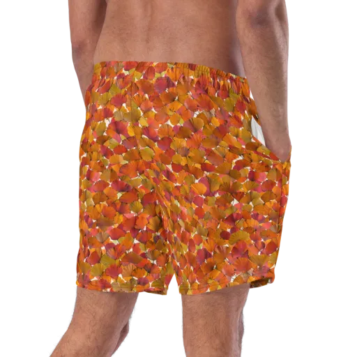 Autumn Fanfall on a Swim Trunks