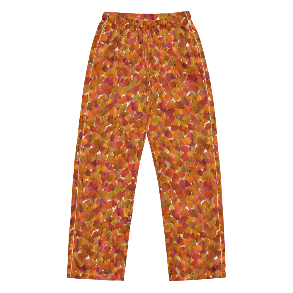 Autumn Fanfall on Women's Pajama Pants — Front