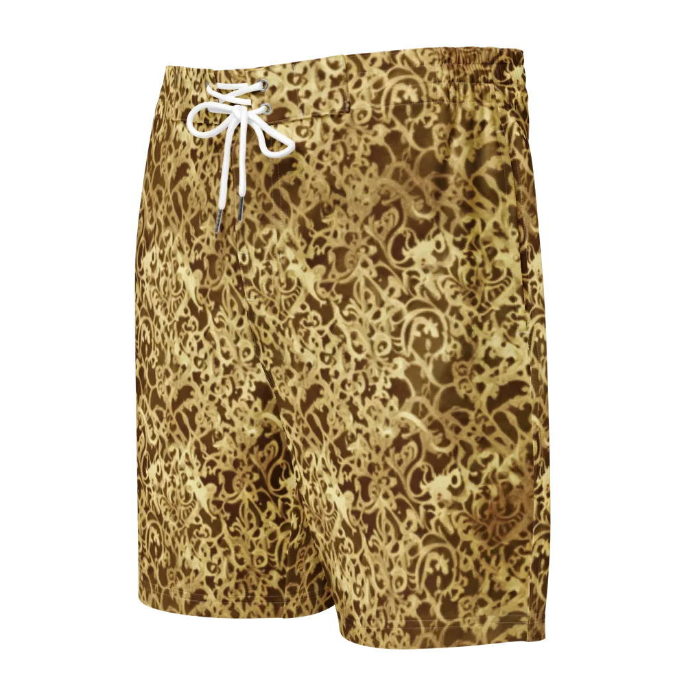 Gilded Baroque on Men's Board Shorts — Front