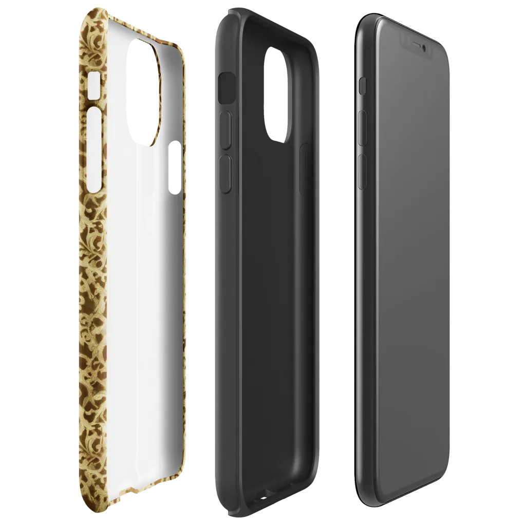 Gilded Baroque on Tough Case for iPhone® — Right