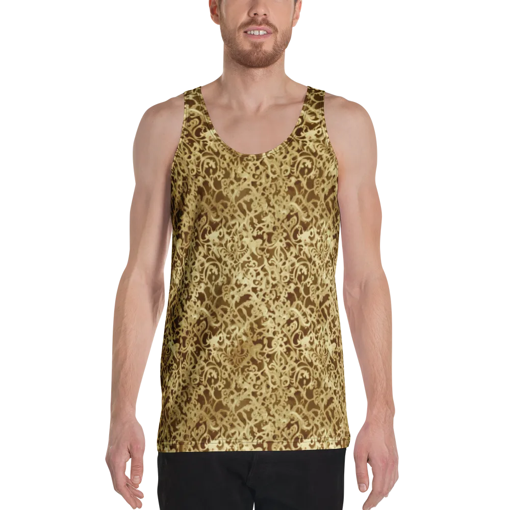 Gilded Baroque on Men's Tank Top — Front