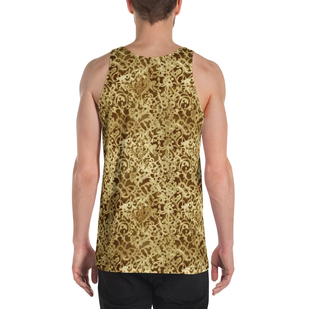Gilded Baroque on Men's Tank Top — Back