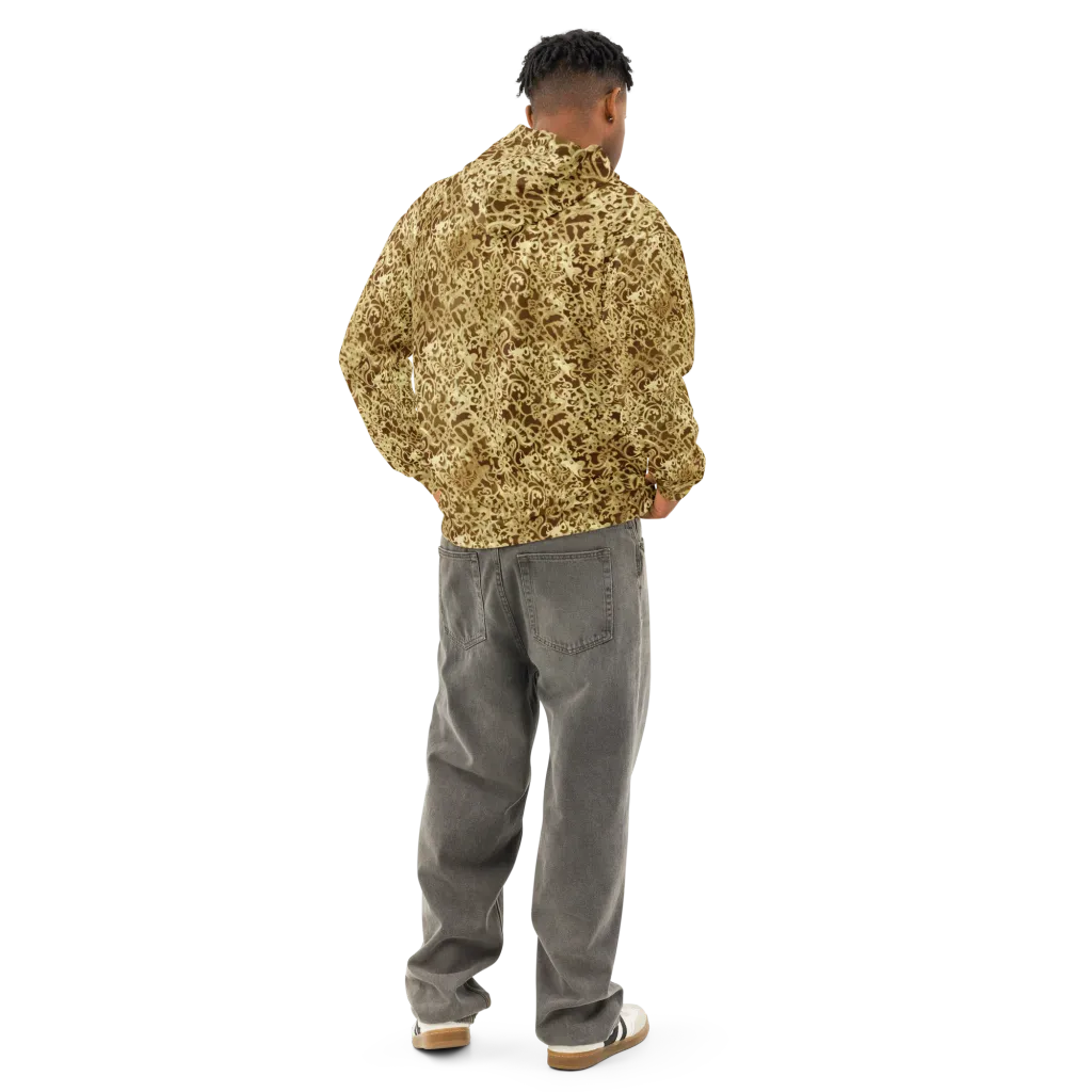 Gilded Baroque on Cotton Hoodie — Back