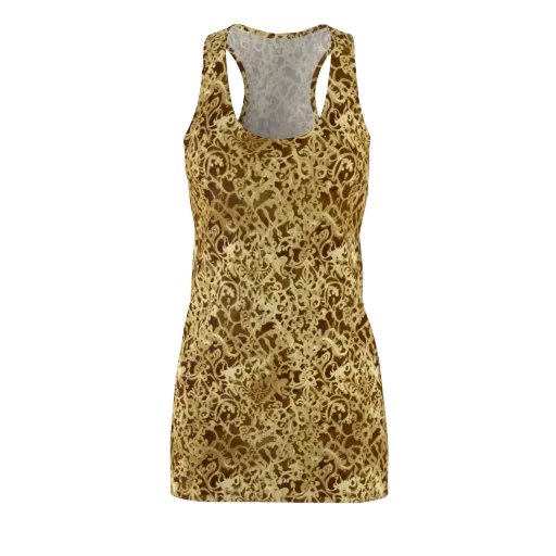 Gilded Baroque on a Racerback Dress