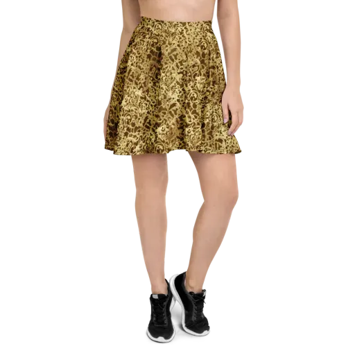 Gilded Baroque on a Skater Skirt
