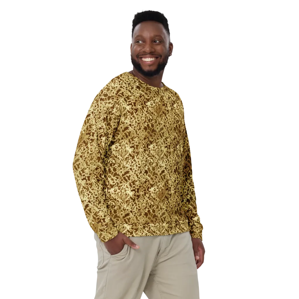 Gilded Baroque on Sweatshirt — Front