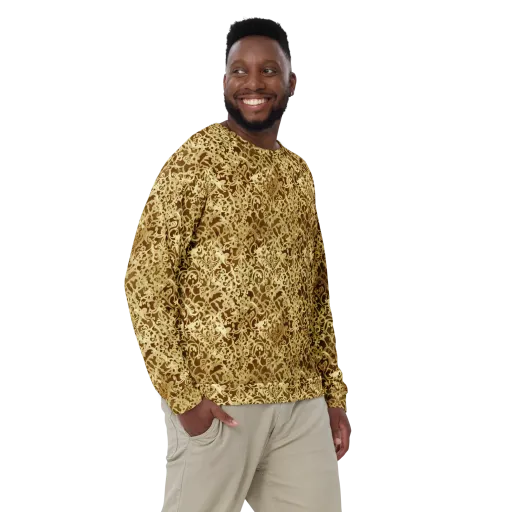Gilded Baroque on a Sweatshirt