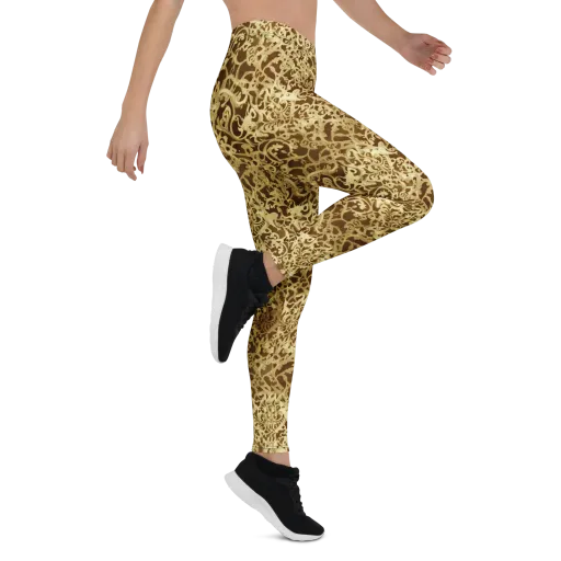 Gilded Baroque on a Leggings