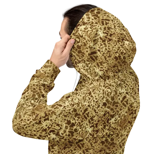 Gilded Baroque on a Hoodie