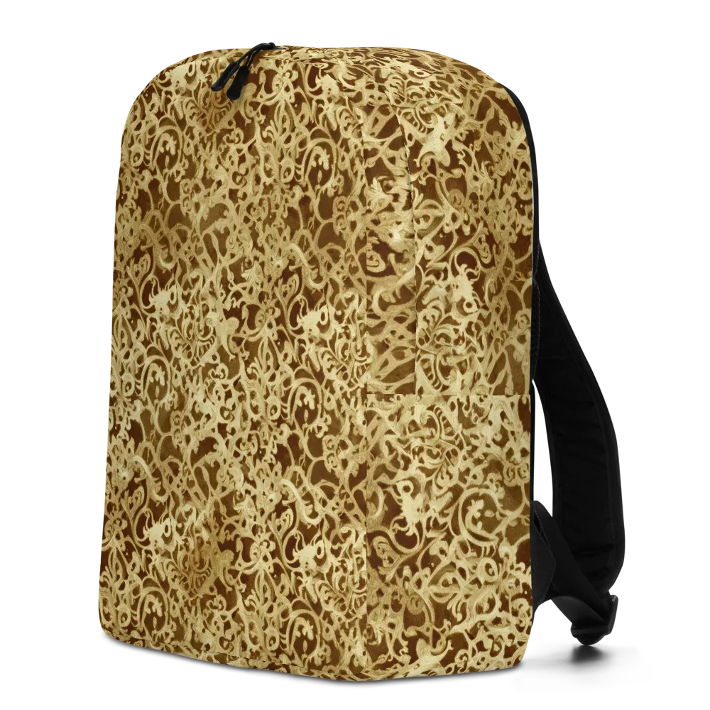 Gilded Baroque on Minimalist Backpack — Left