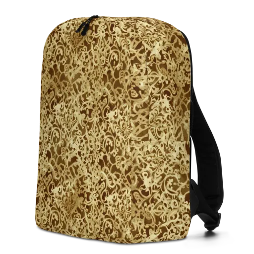 Gilded Baroque on a Minimalist Backpack