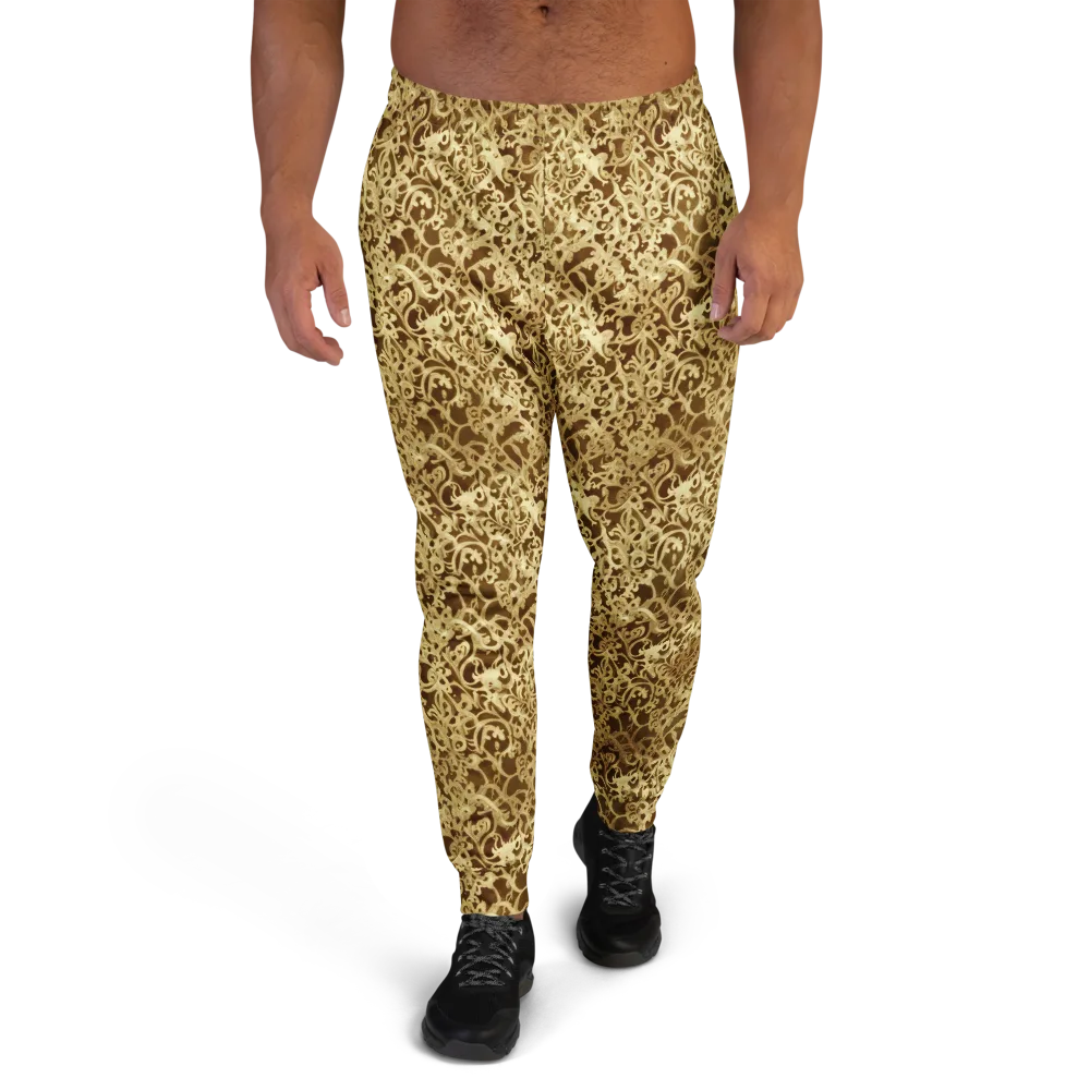 Gilded Baroque on Men's Joggers — Front