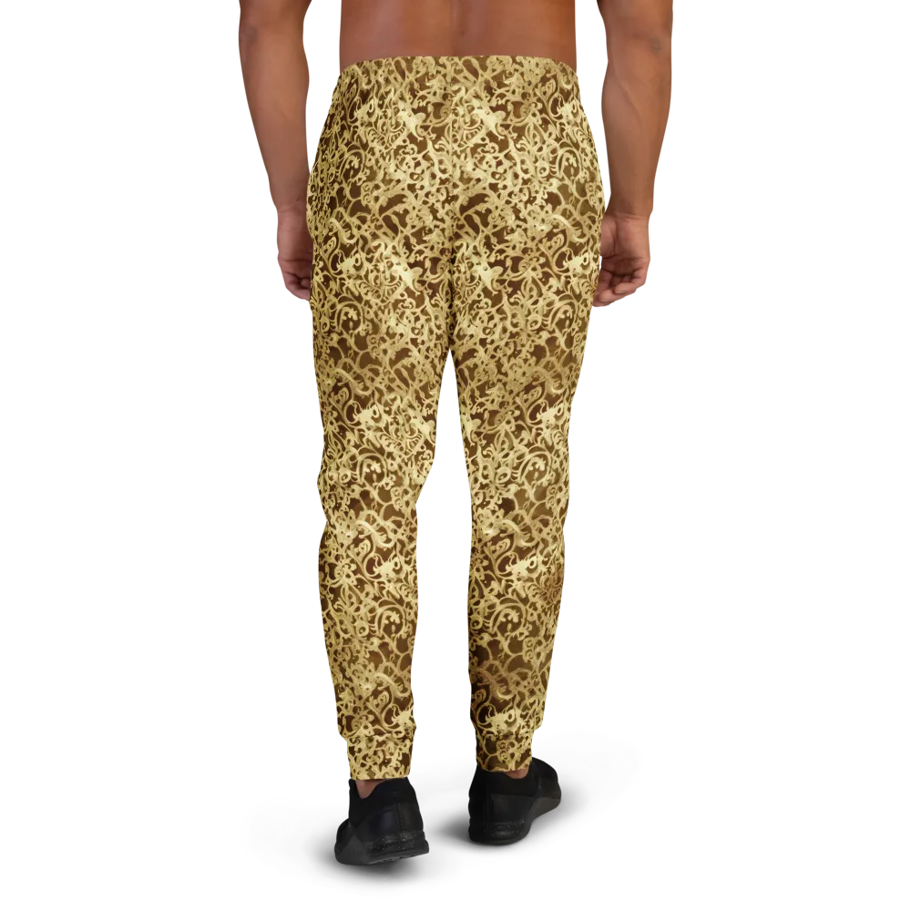 Gilded Baroque on Men's Joggers — Back