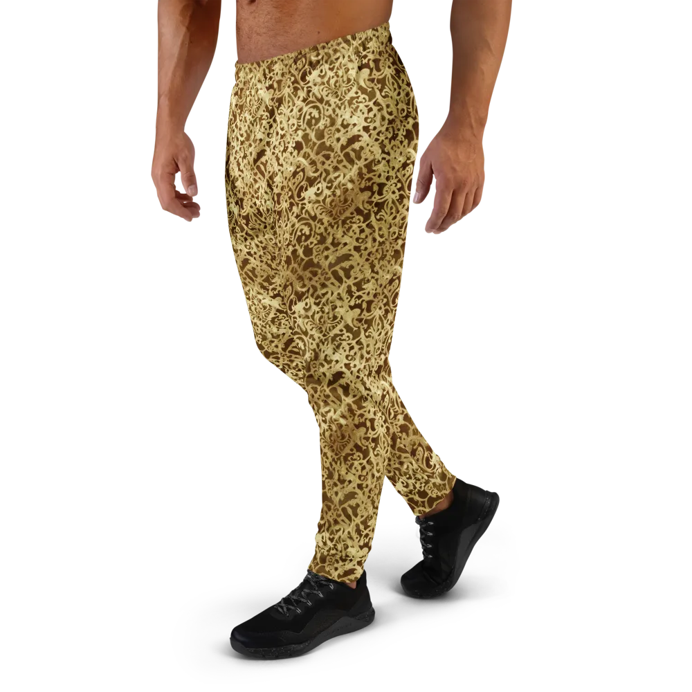 Gilded Baroque on Men's Joggers — Left