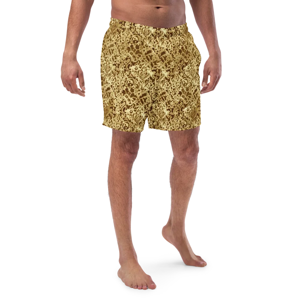 Gilded Baroque on Swim Trunks — Front