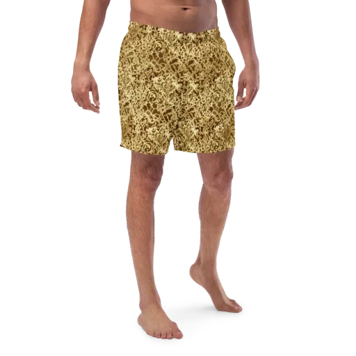 Gilded Baroque on a Swim Trunks