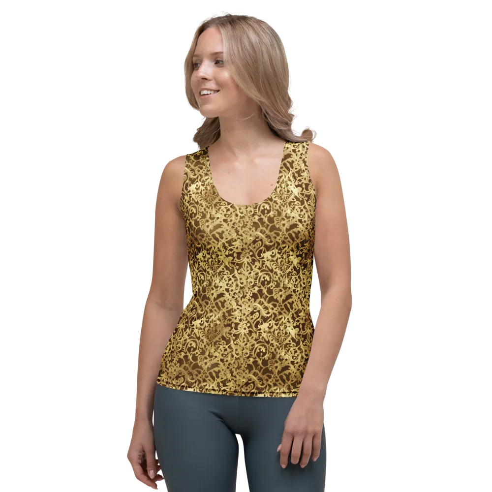 Gilded Baroque on Women's Tank Top — Front