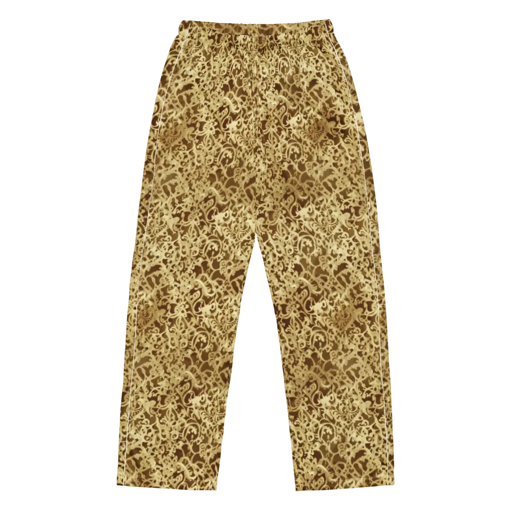 Gilded Baroque on Women's Pajama Pants — Front