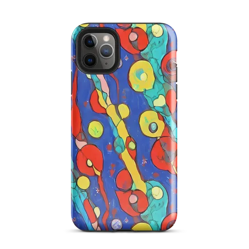 Colorwave Garden on a Tough Case for iPhone®