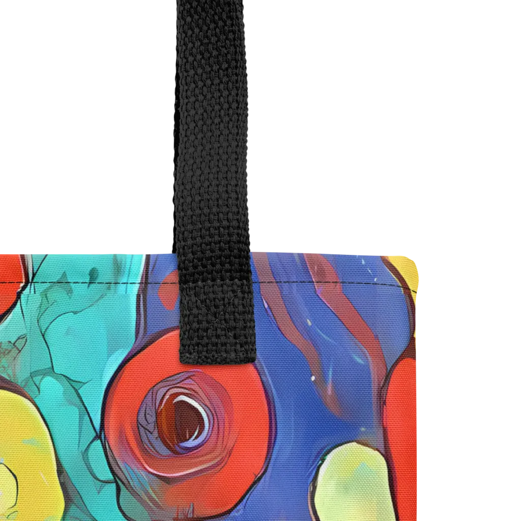 Colorwave Garden on Tote Bag — Product details