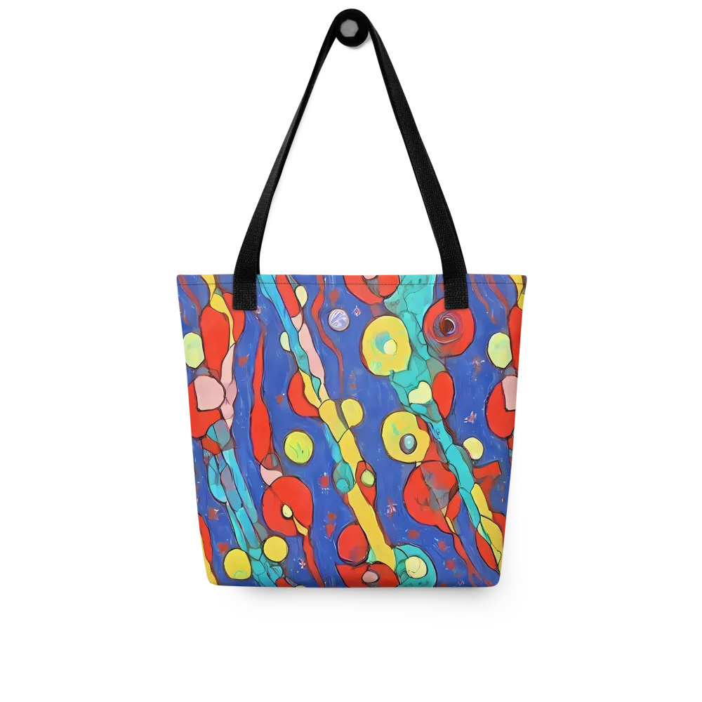 Colorwave Garden on Tote Bag — Front