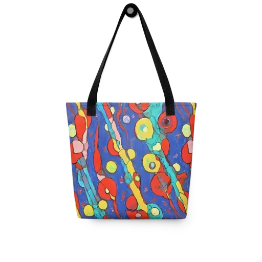 Colorwave Garden on a Tote Bag