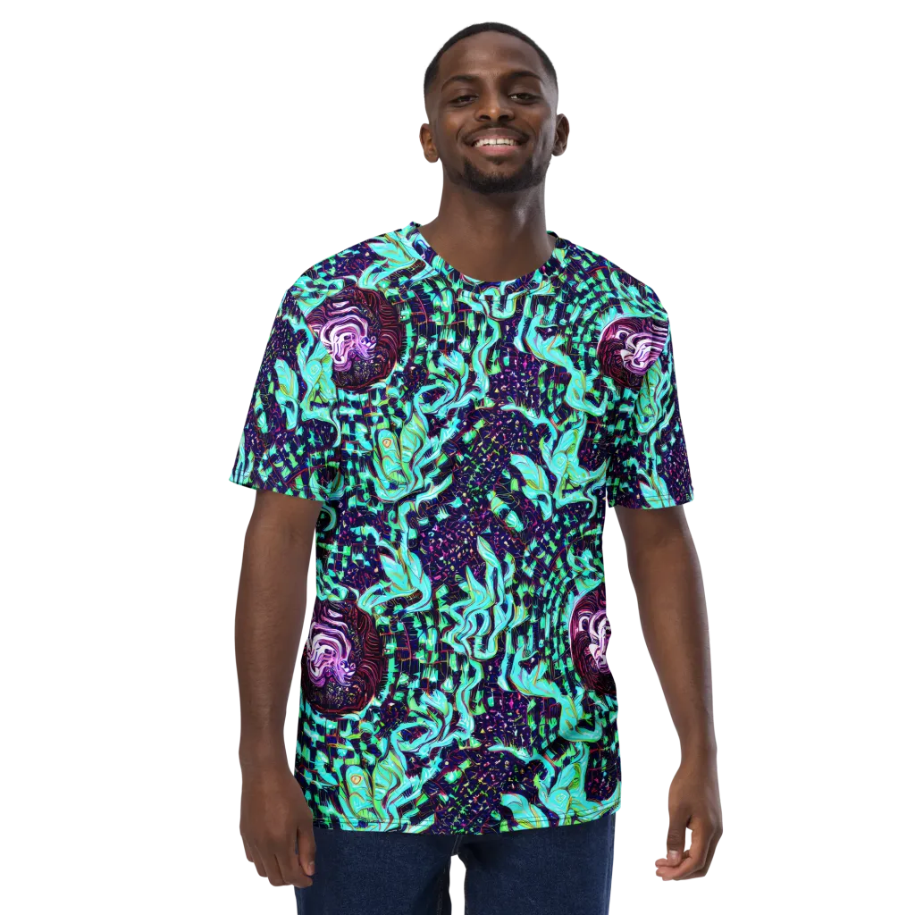 Midnight Electric on Men's Crew Neck T-Shirt — Front
