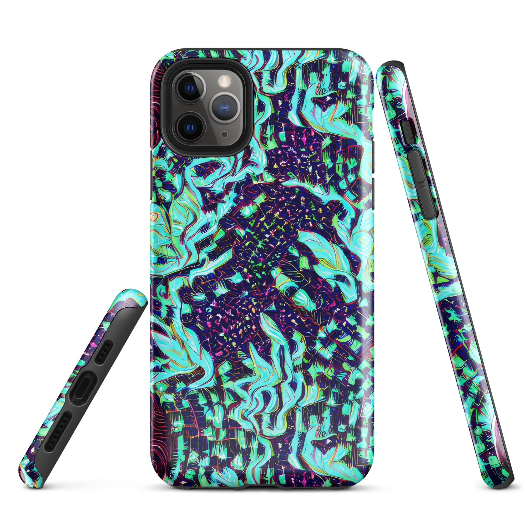 Midnight Electric on Tough Case for iPhone® — Front