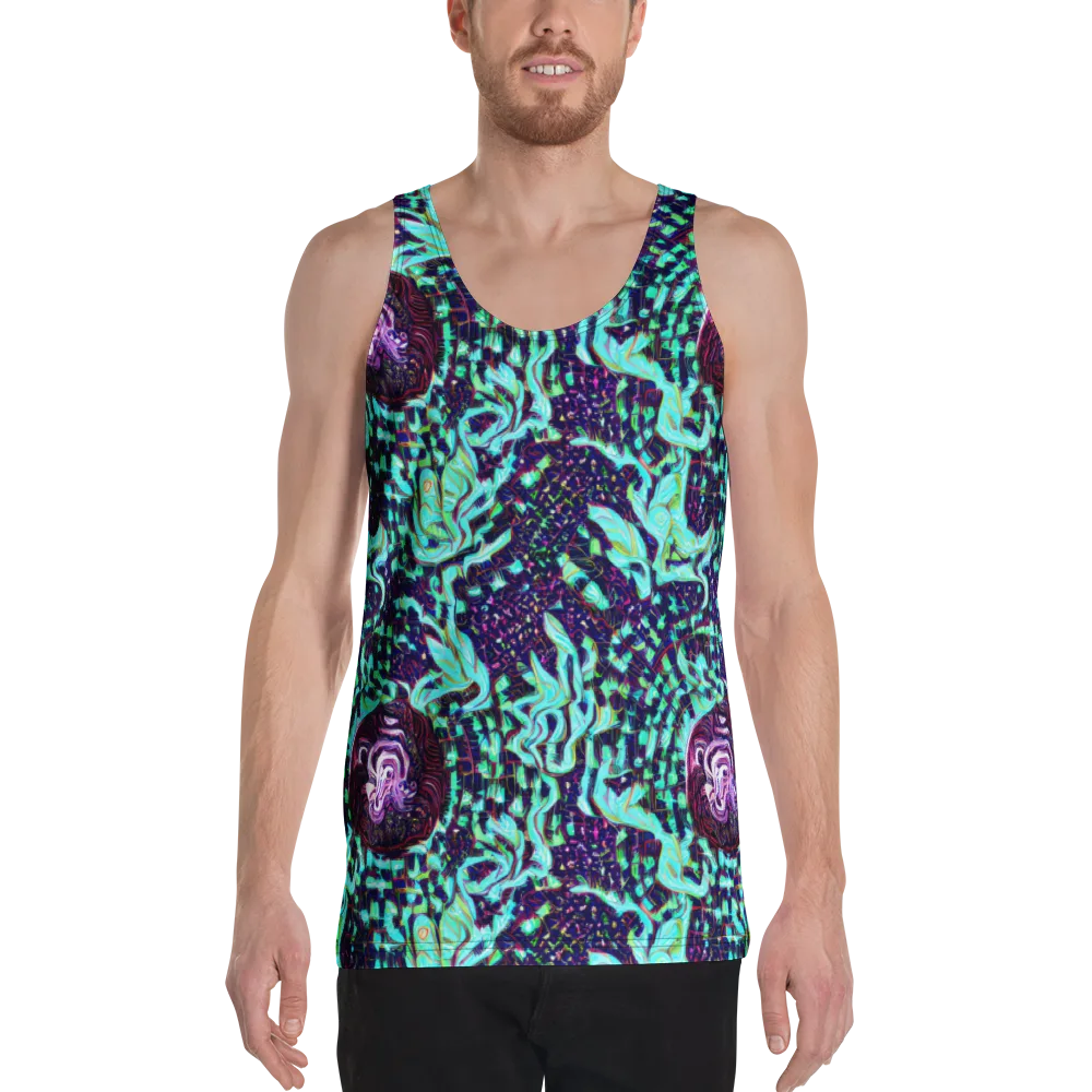 Midnight Electric on Men's Tank Top — Front