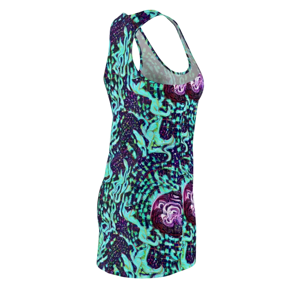 Midnight Electric on Racerback Dress — Back Side
