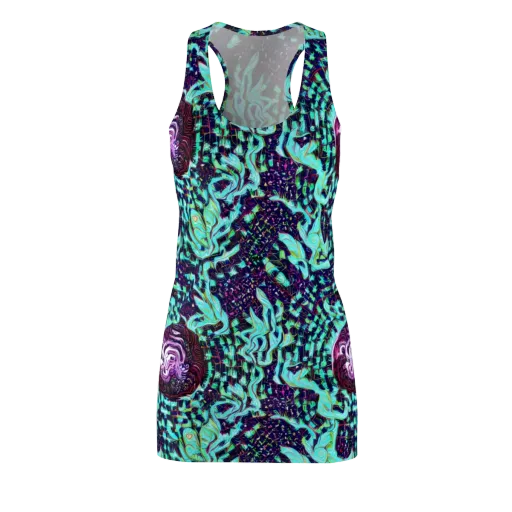Midnight Electric on a Racerback Dress