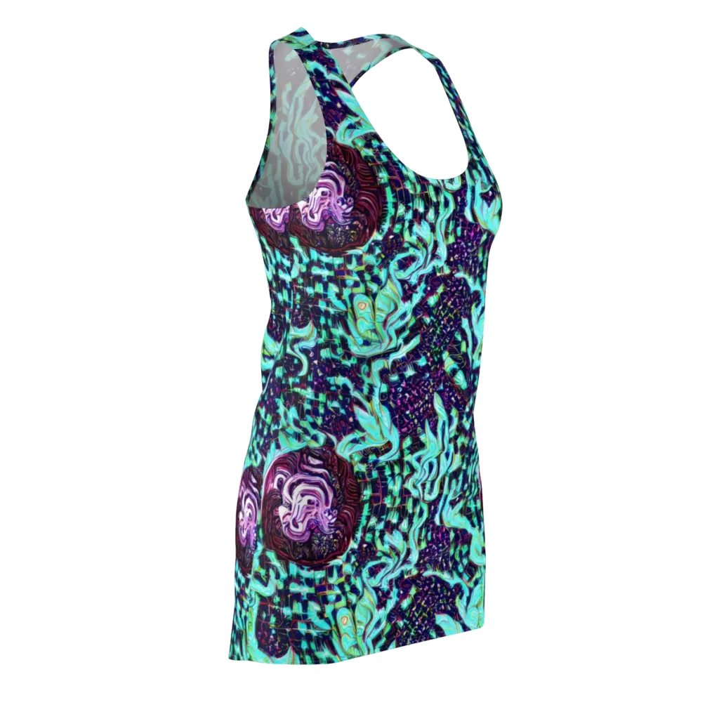 Midnight Electric on Racerback Dress — Front Side