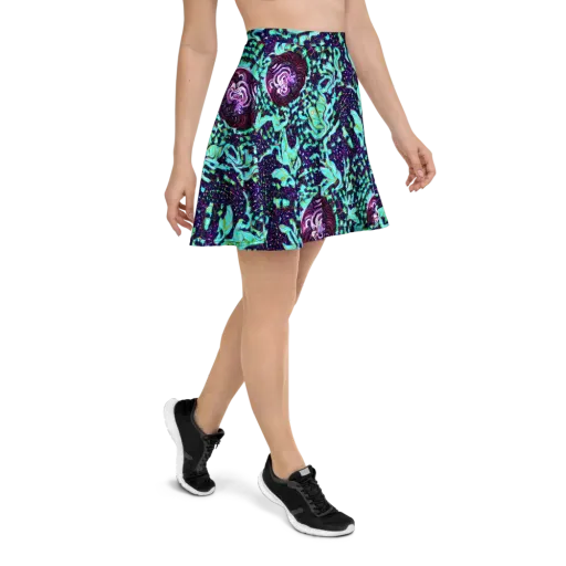 Midnight Electric on a Skater Skirt