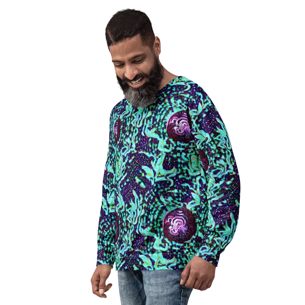 Midnight Electric on Sweatshirt — Left Front