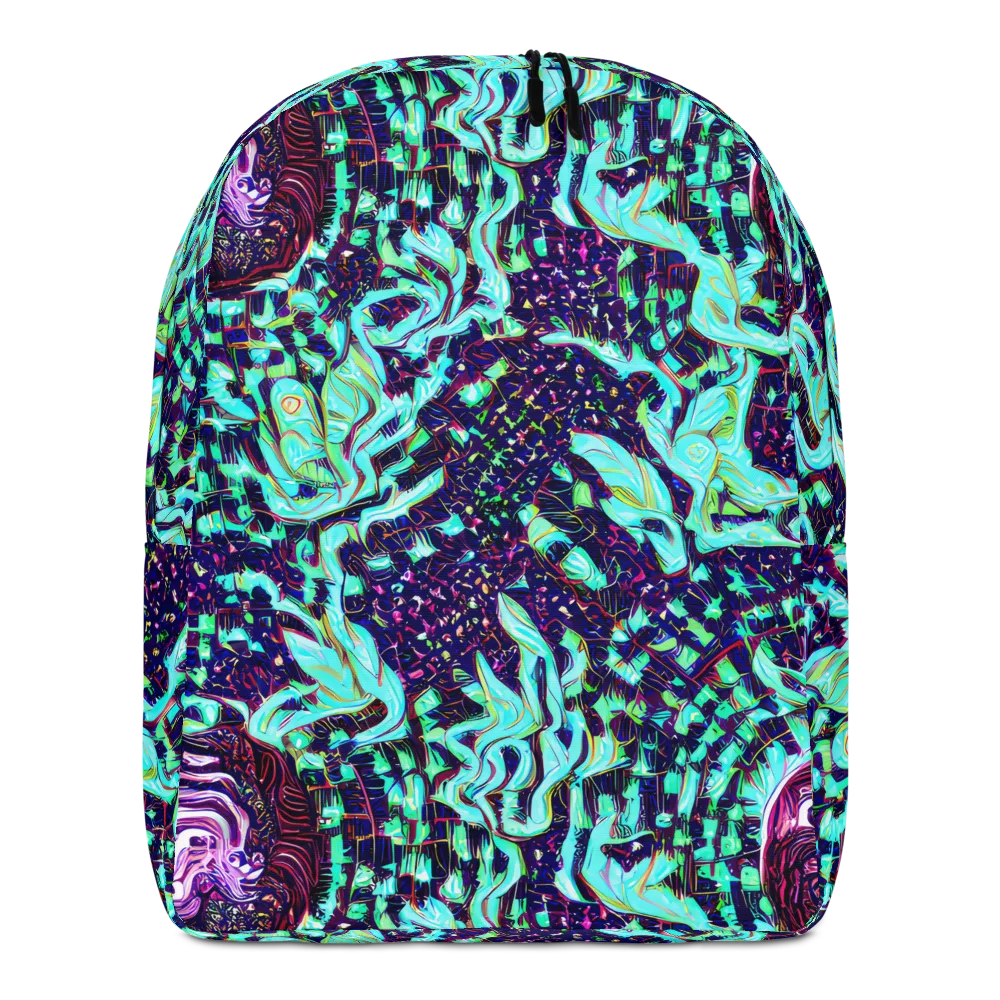 Midnight Electric on Minimalist Backpack — Front