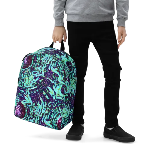 Midnight Electric on a Minimalist Backpack