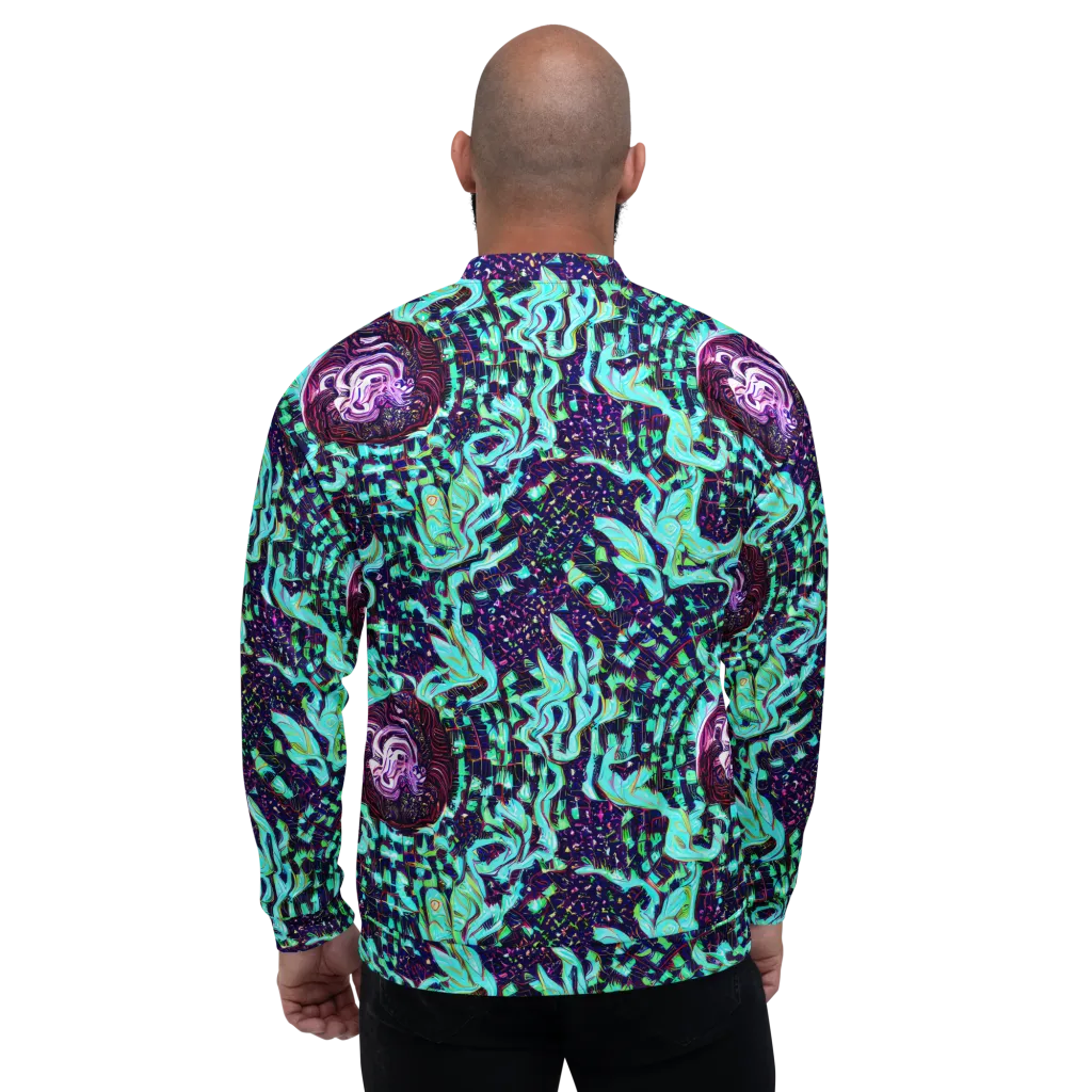 Midnight Electric on Bomber Jacket — Back