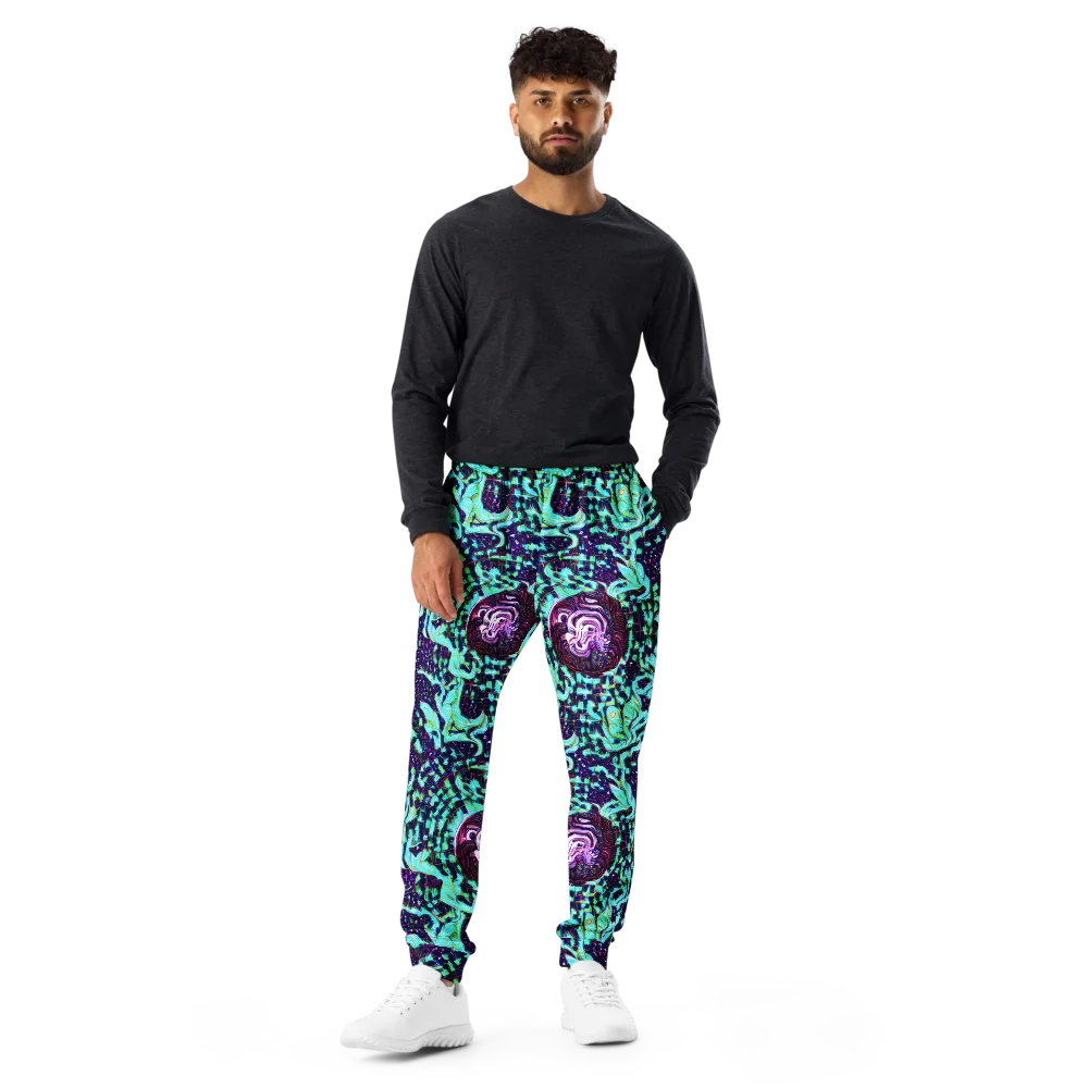 Midnight Electric on Men's Joggers — Front