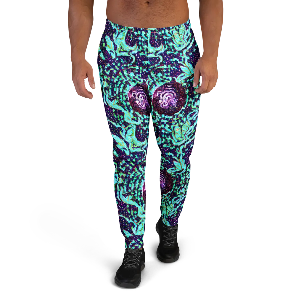 Midnight Electric on Men's Joggers — Front
