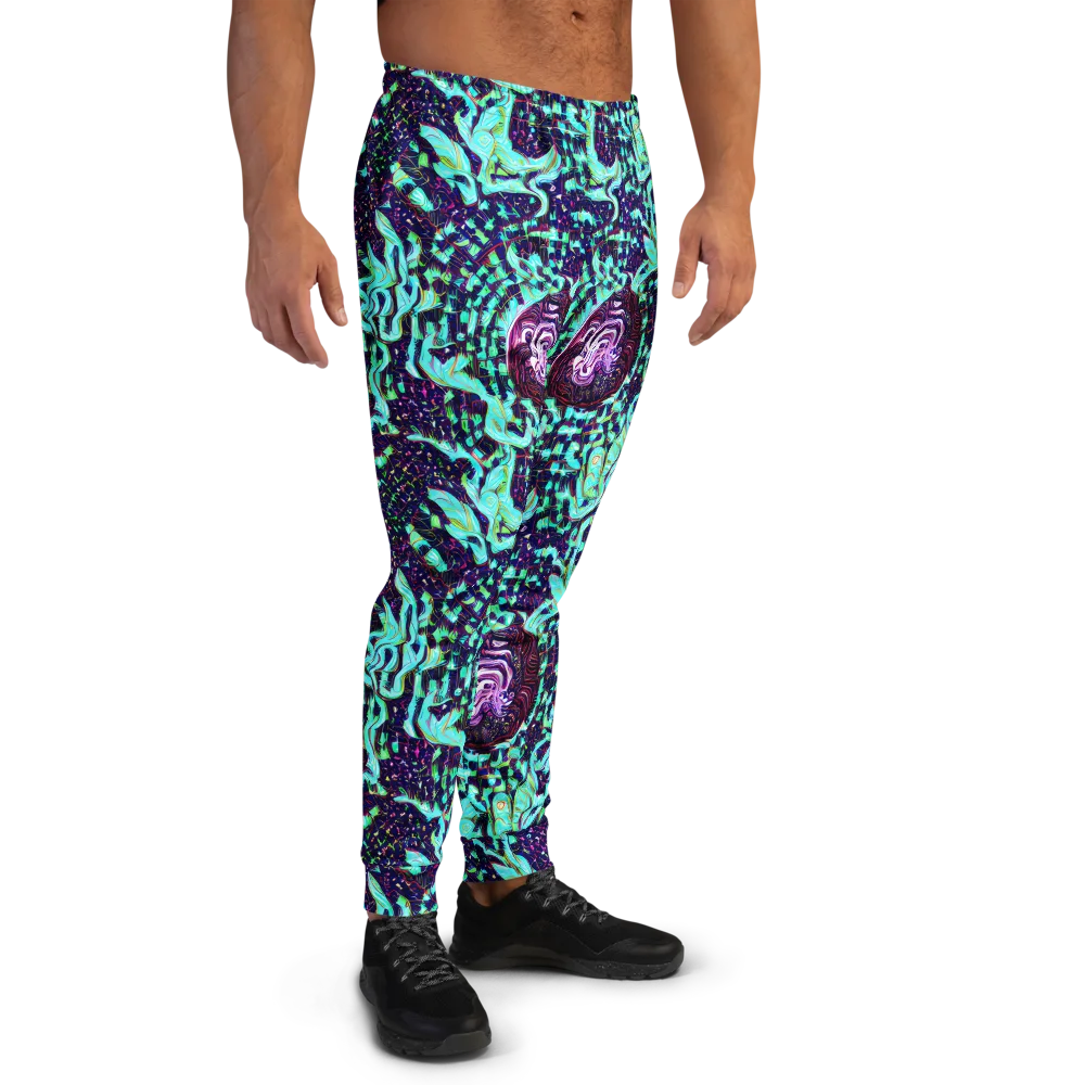 Midnight Electric on Men's Joggers — Right