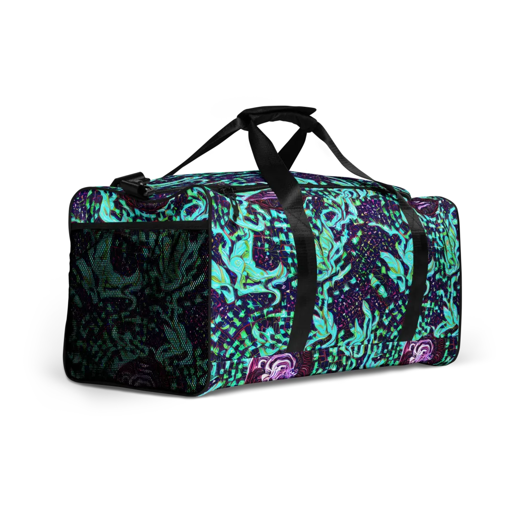 Midnight Electric on Duffle Bag — Right Front