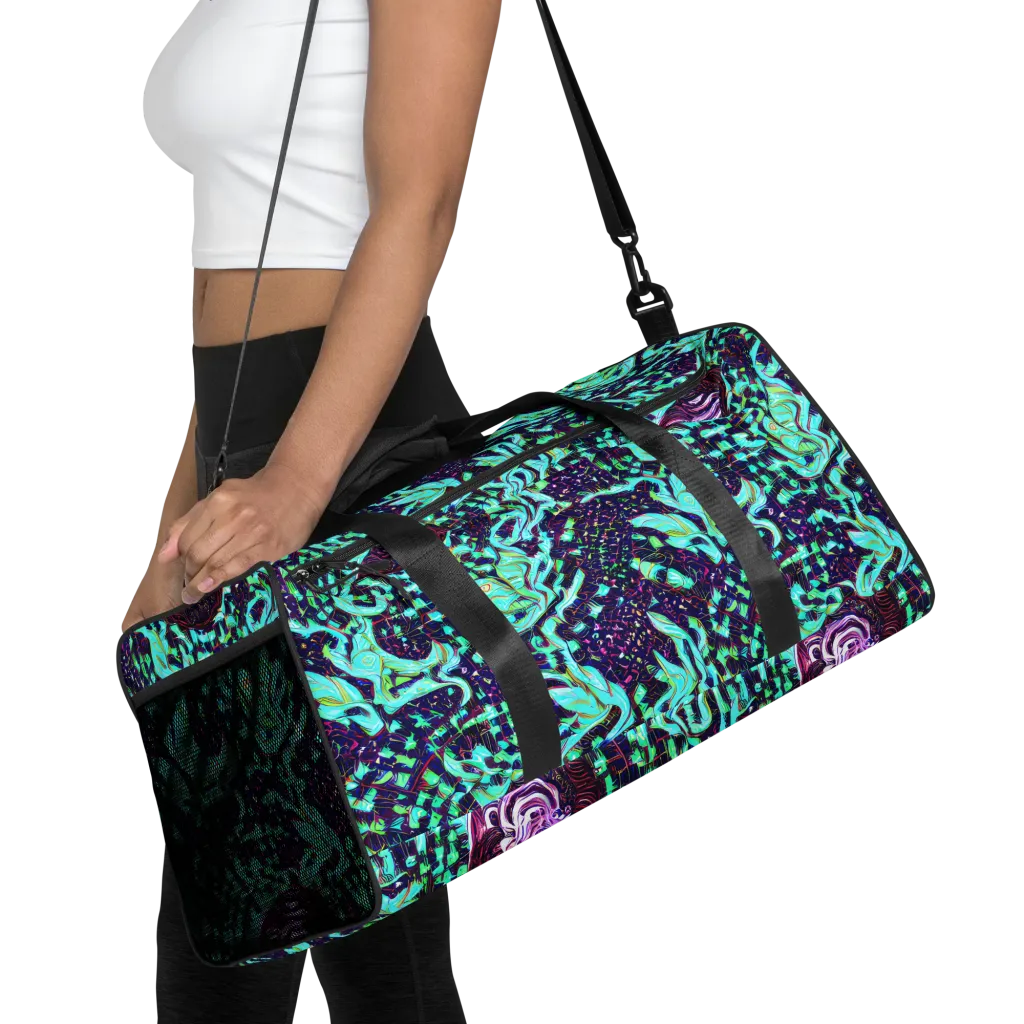 Midnight Electric on Duffle Bag — Front