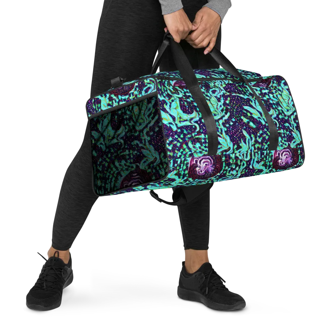 Midnight Electric on Duffle Bag — Right Front